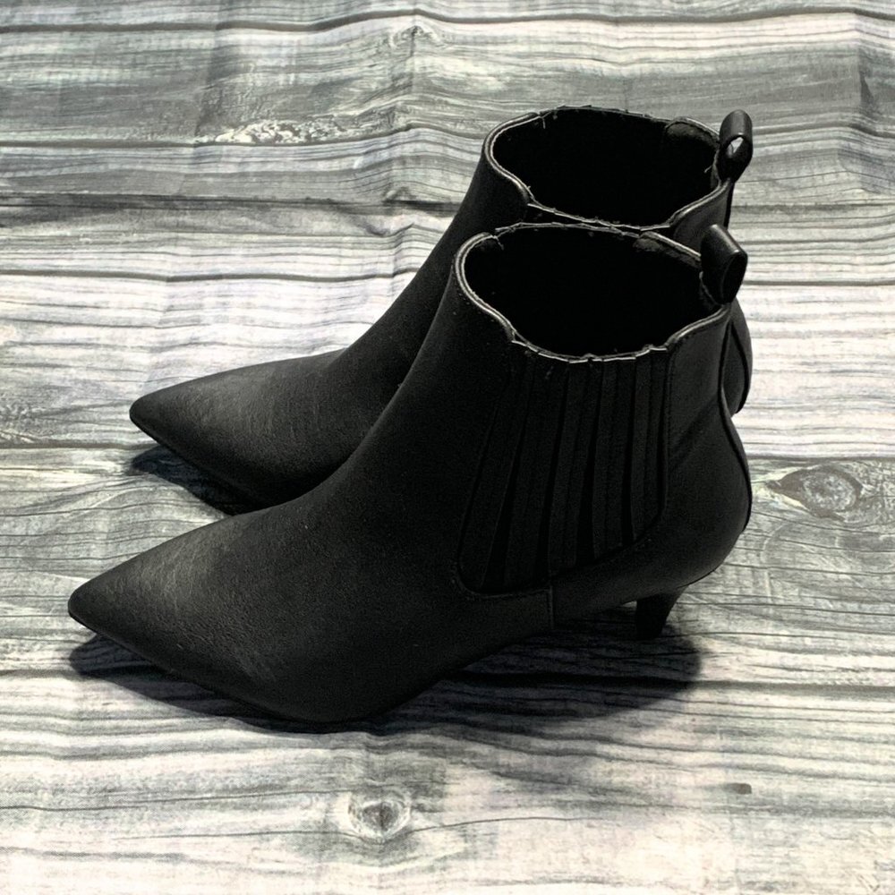 Black Ankle Booties - Picture 5 of 10